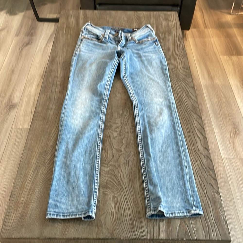 Silver jeans